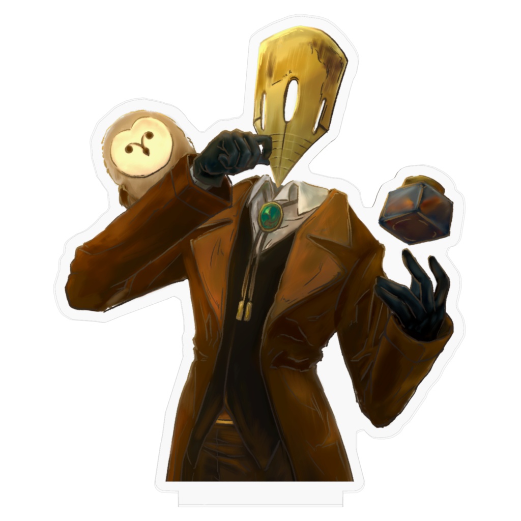 人鳥クリエイティブオフィス局長 ペン=G・シラフ アクリルスタンド100mm