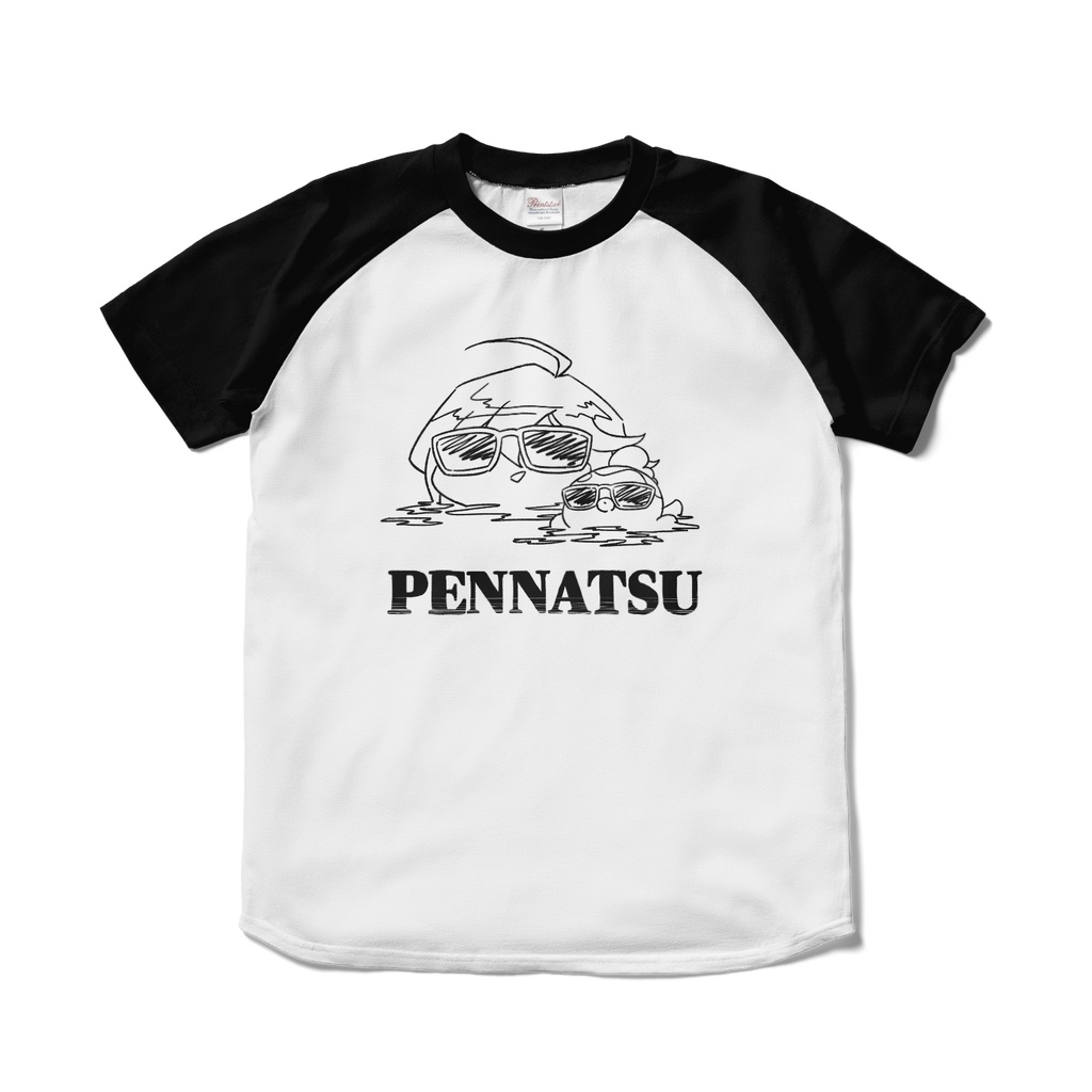 夏だぜ！サングラス水風呂ラグランTシャツ