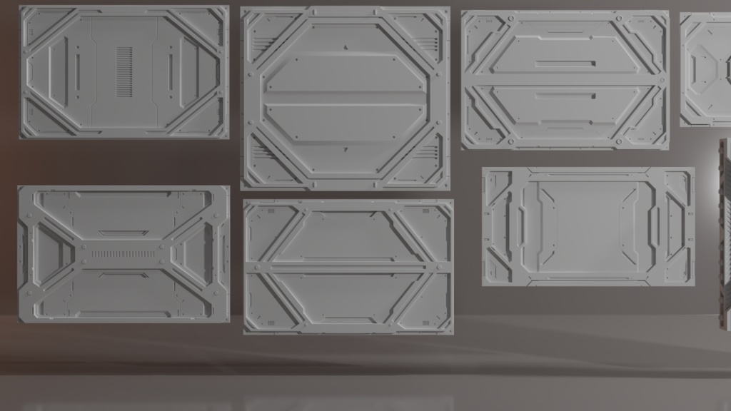 Scifi Panel 35枚セット