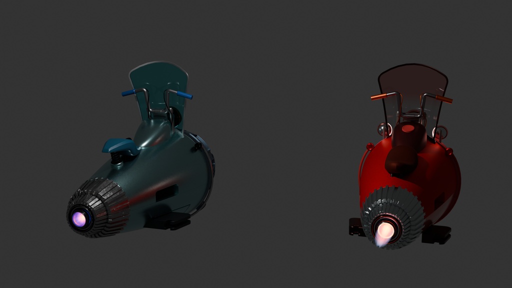 Sci_Bike -Type B1(blue)- -Type B2(Red)-