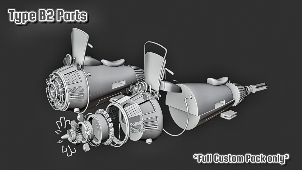 Sci_Bike -Type B1(blue)- -Type B2(Red)-