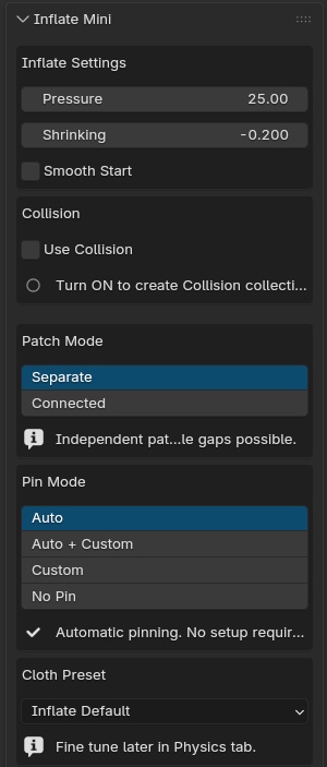 Inflate Mini v1.2.1