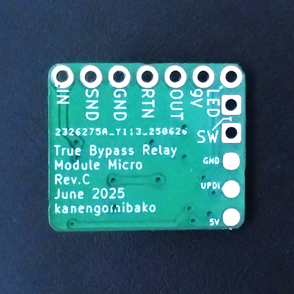 True Bypass Relay Module Micro