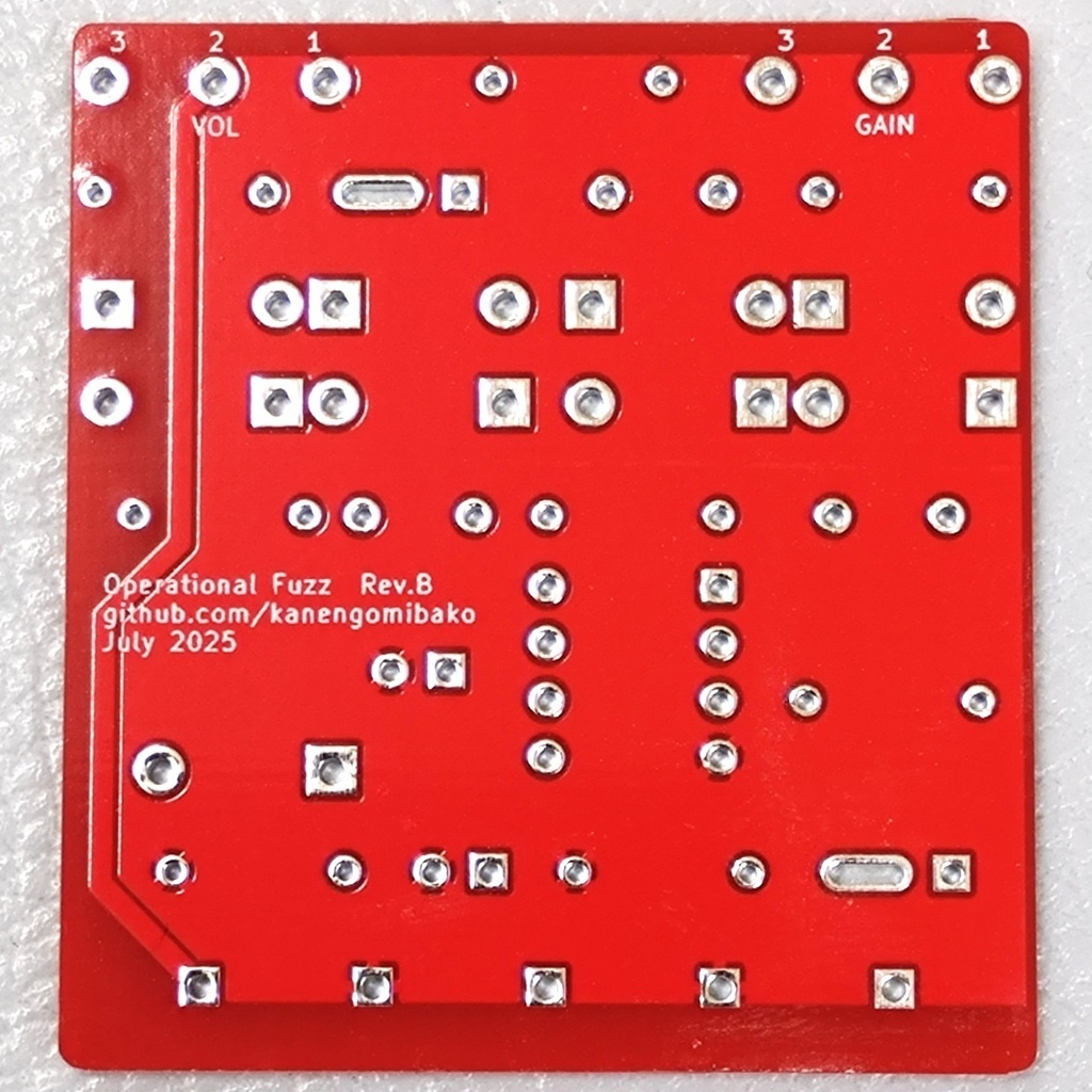 Operational Fuzz 自作用基板