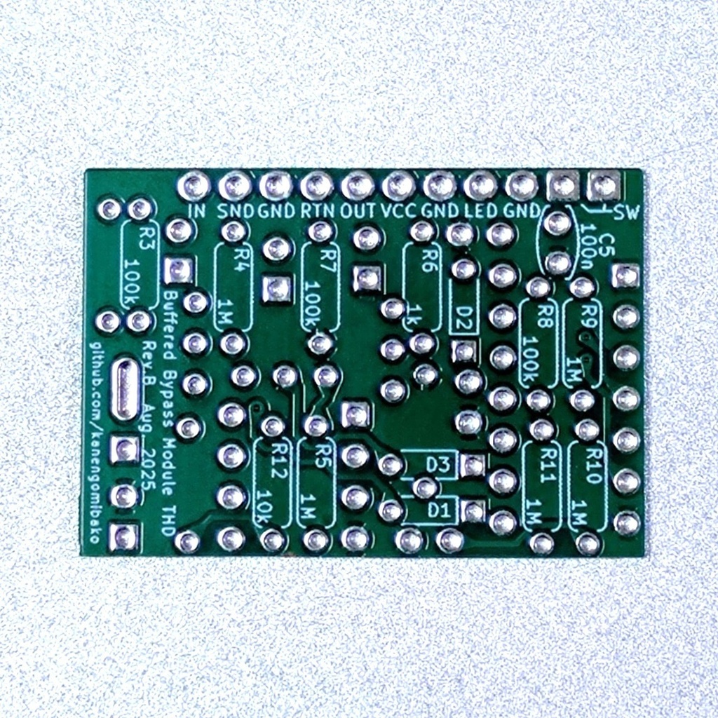 Buffered Bypass Module THD 自作用基板