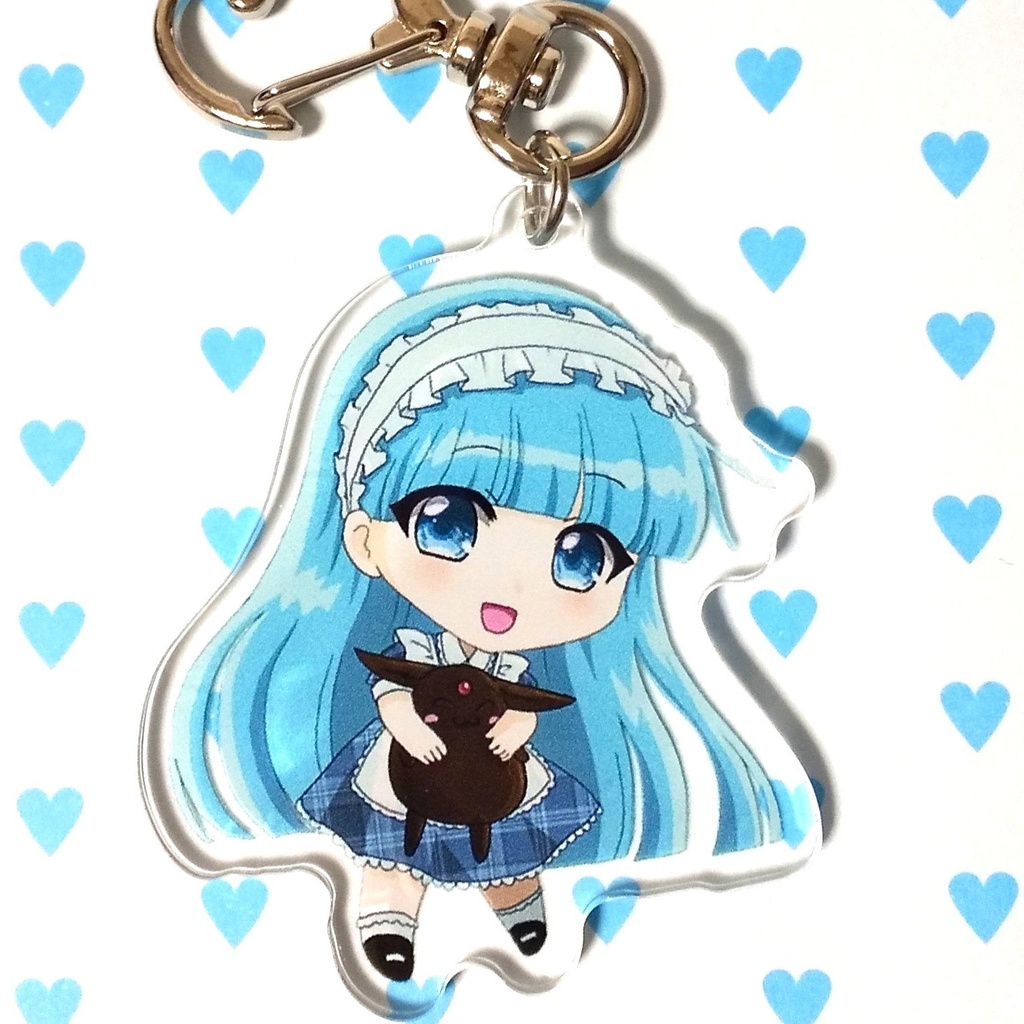 バレンタイン海ちゃんアクリルキーホルダー