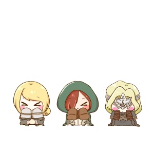 【フリーAPNG】ダークソウル1･2･3火守女たち