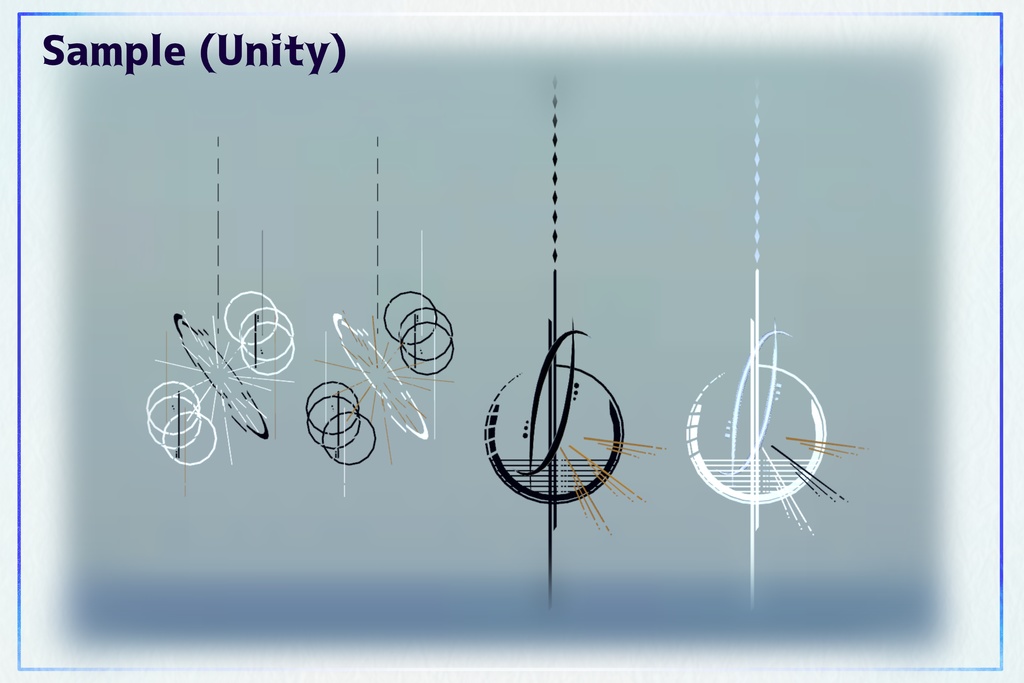 【VRChat想定】Halo & Sonnenlicht earrings【ピアス】