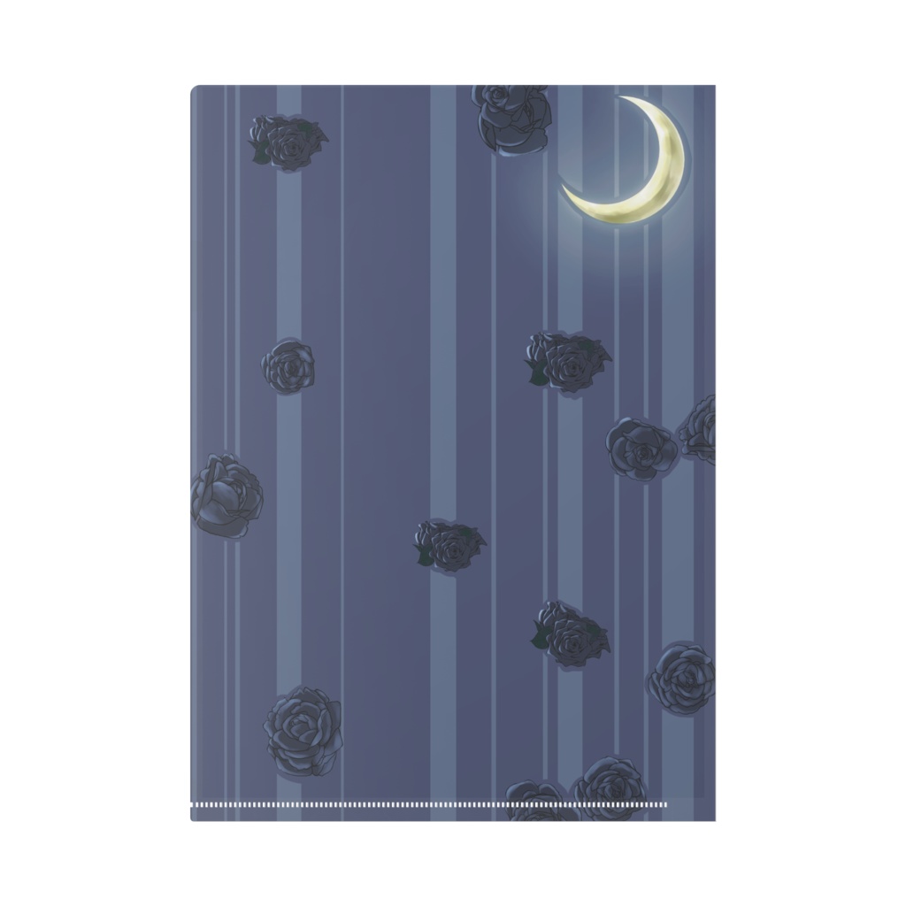 月夜野ルオ2周年記念クリアファイル