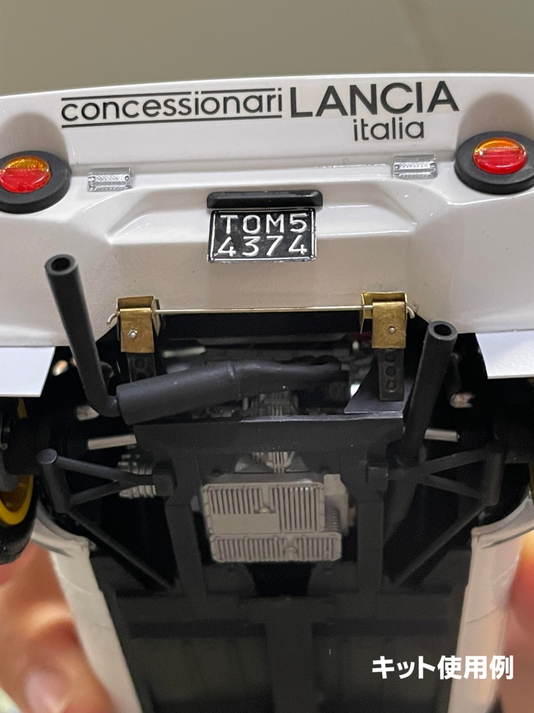 1/24 Dino V6 エンジン(※最新版が他にあります)(H社 Lancia Stratos対応)