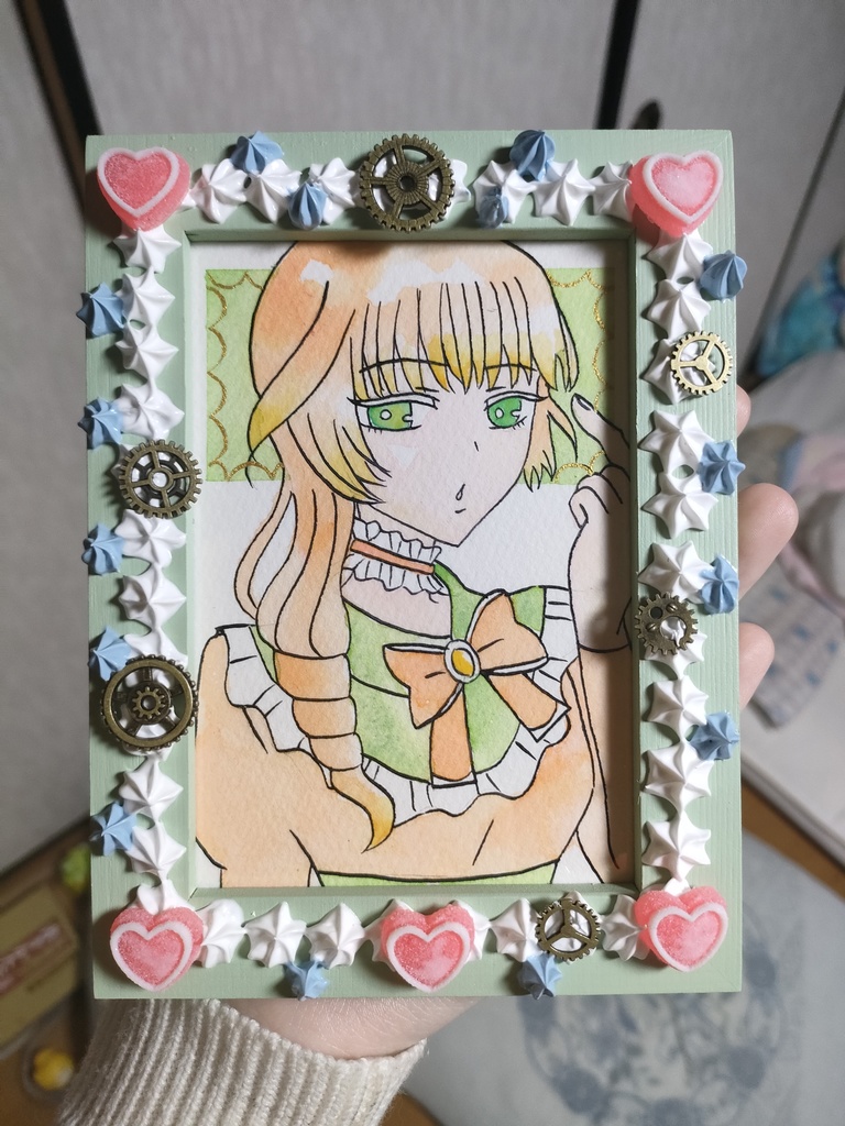 ホイップデコ額装原画