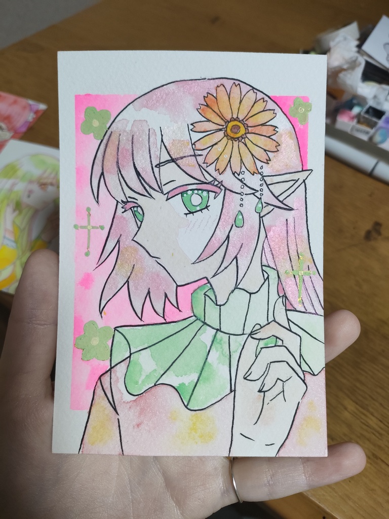 ポストカードサイズ原画