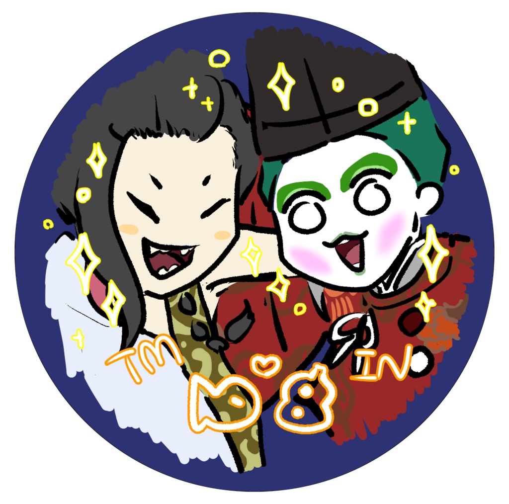 仲良し缶バッジ