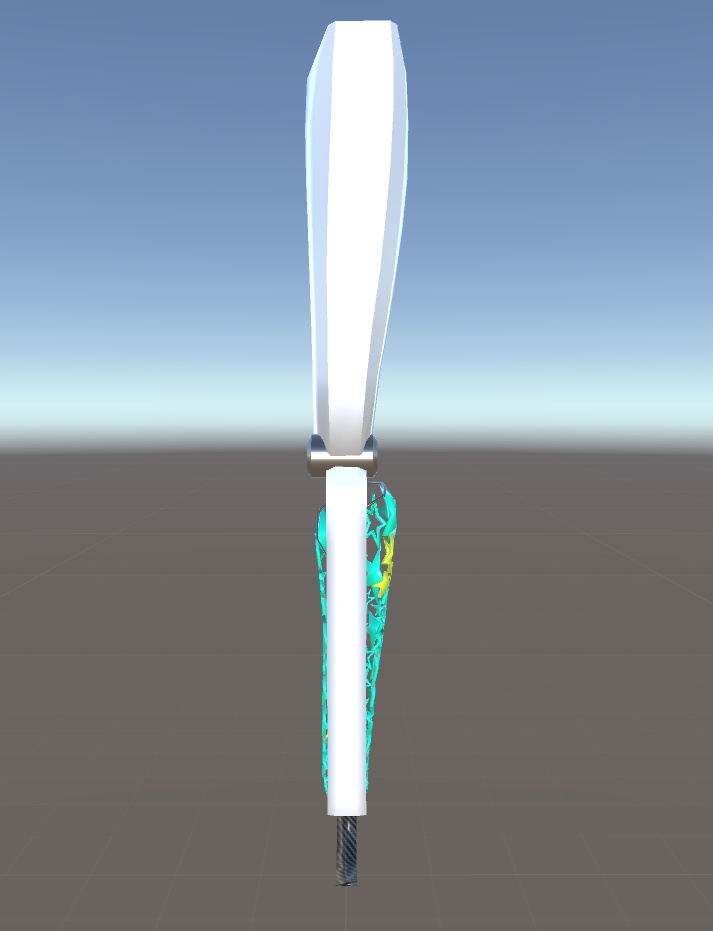 義足【素材】【VRChat想定】