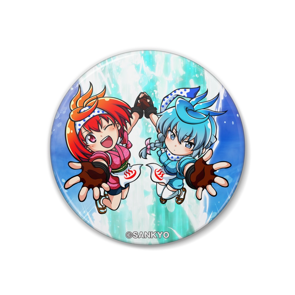 缶バッジ(カスミ&フブキver)