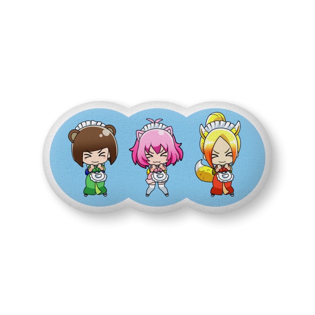 ふかふかクッション(仲居三人衆)