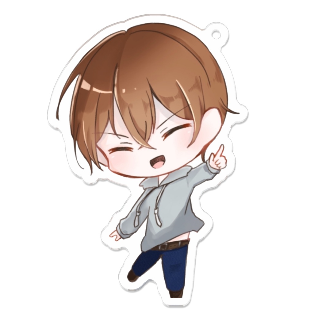 桃矢アクリルキーホルダー