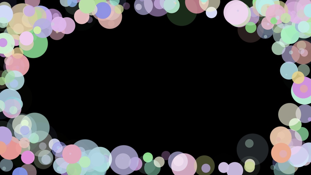 ダイヤモンドダストと雪エフェクト ループ素材セット 01