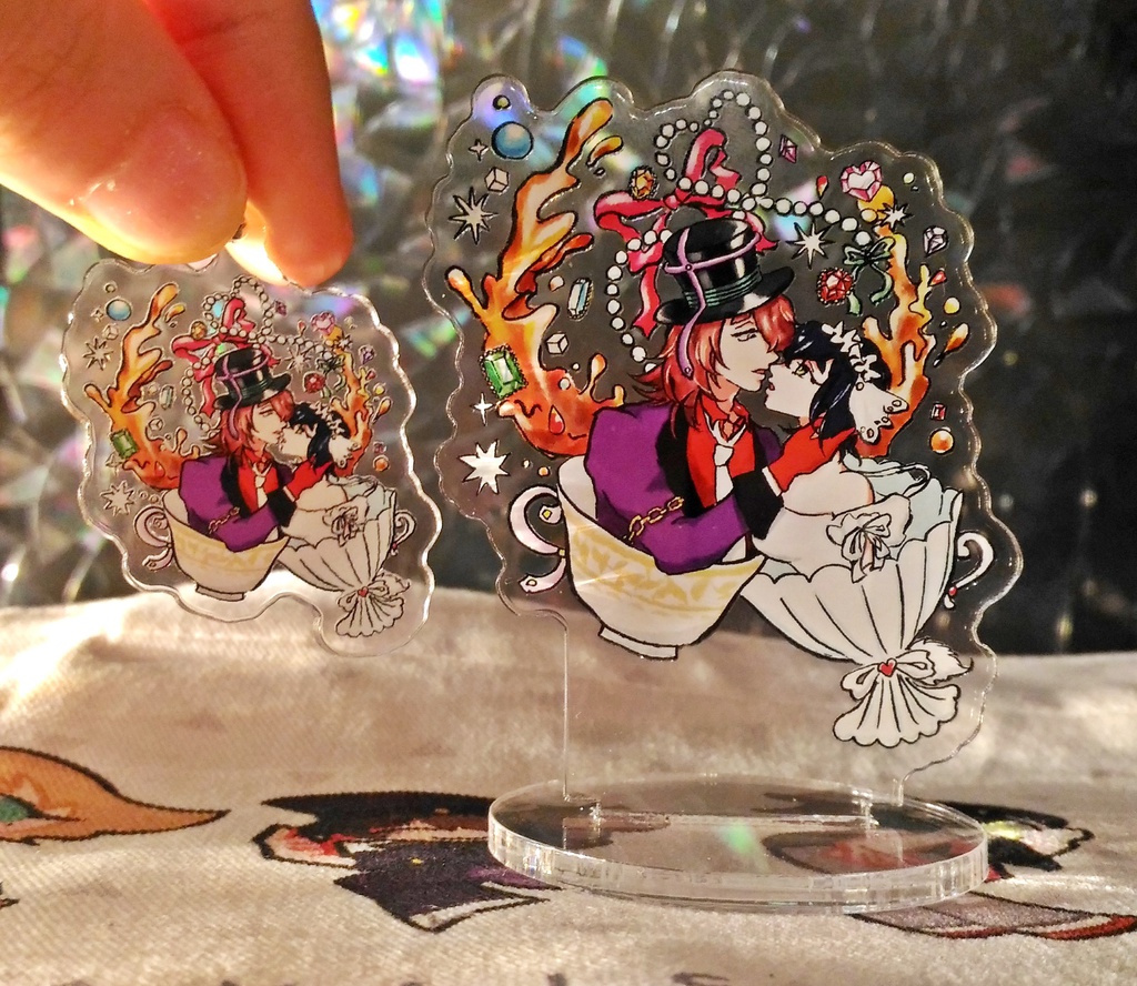 白雪紅茶アクリルフィギュア7cm