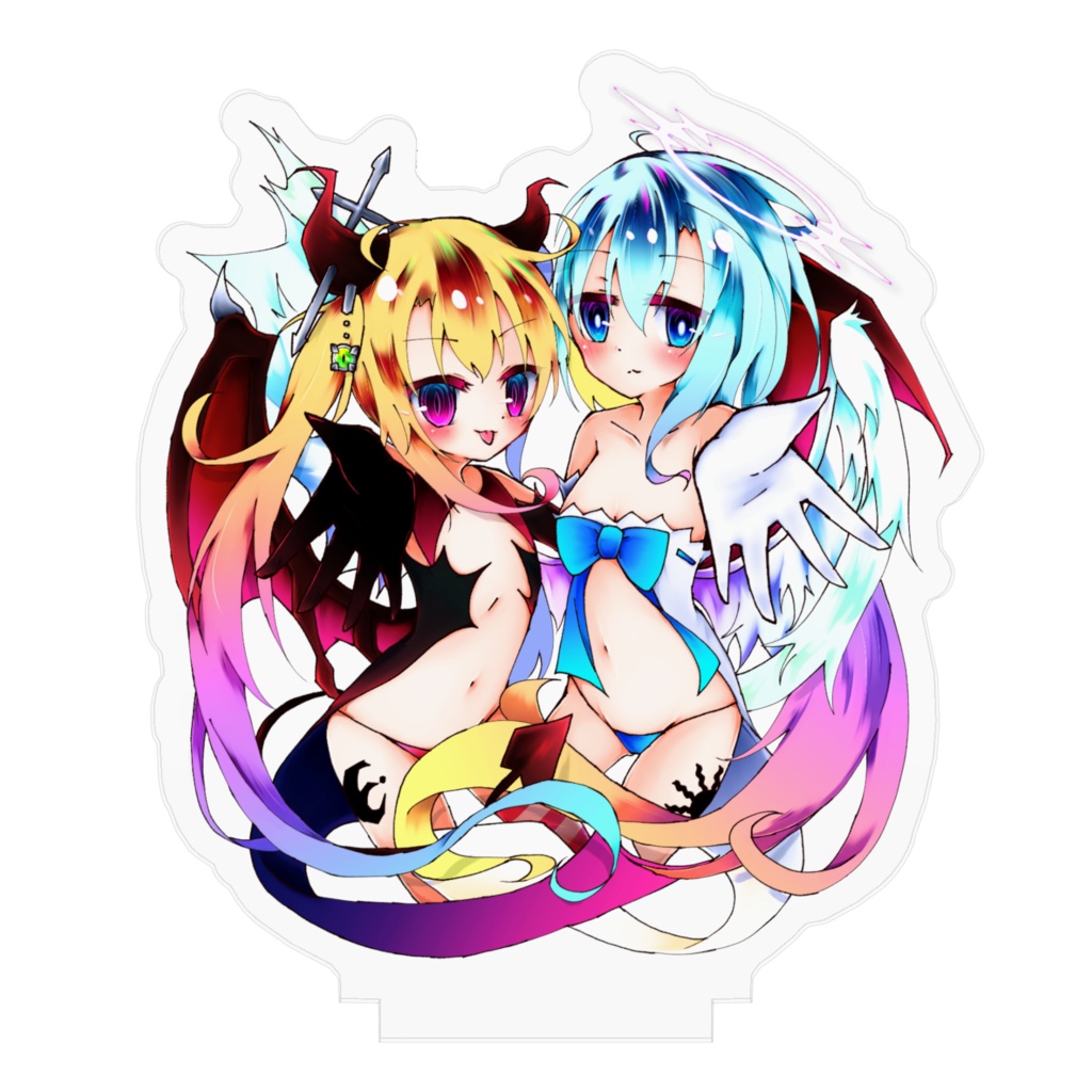 悪魔と天使のお迎えスタンド