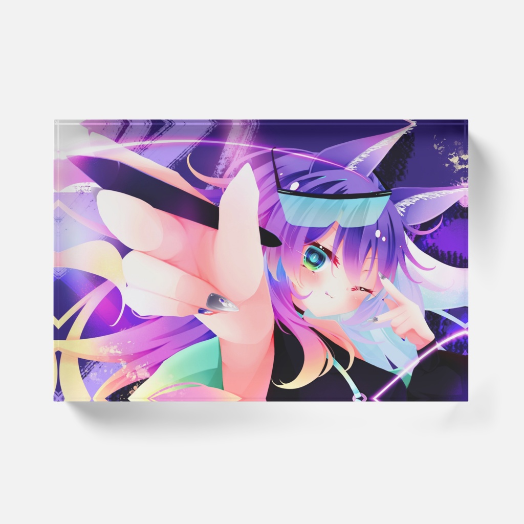 微チャンアクリルブロック