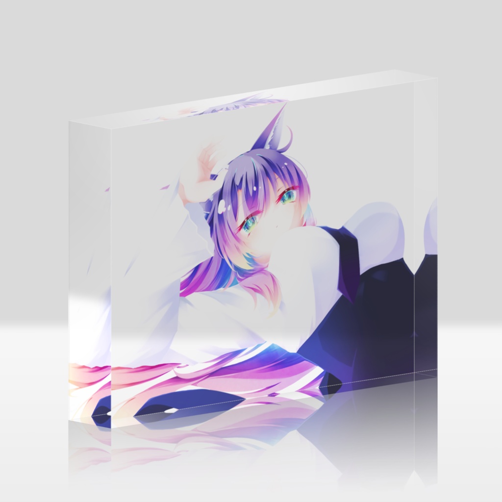 儚微チャンアクリルブロック