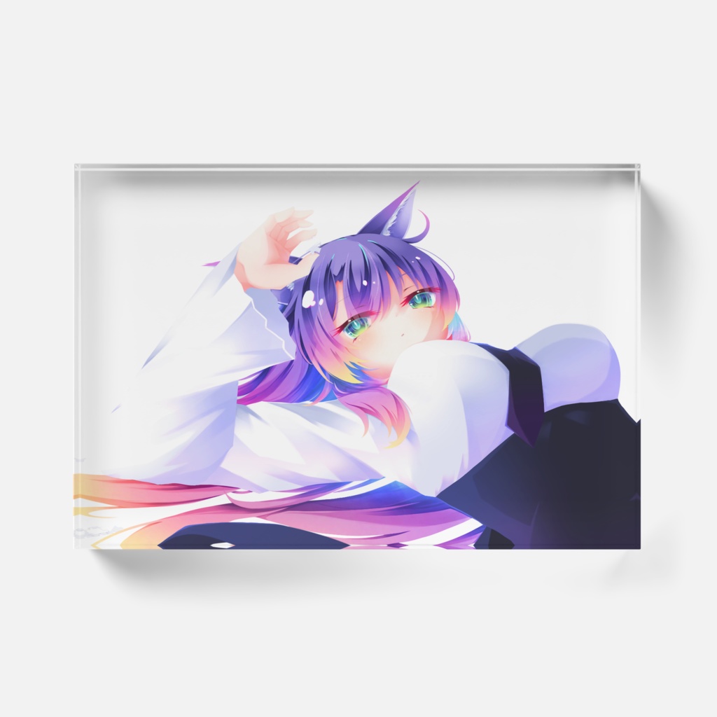 儚微チャンアクリルブロック