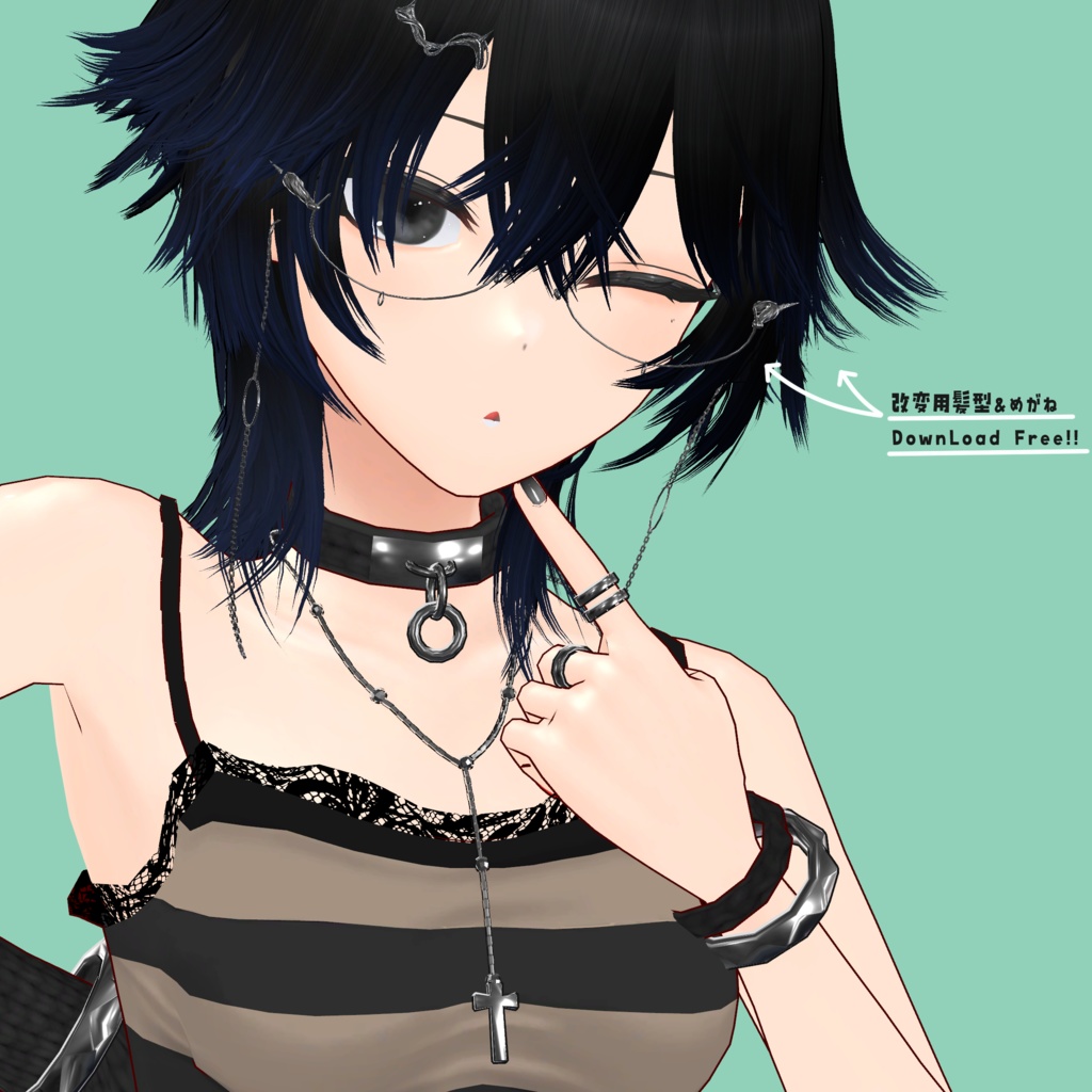 【VRChat】オリジナルモデル『Chino』