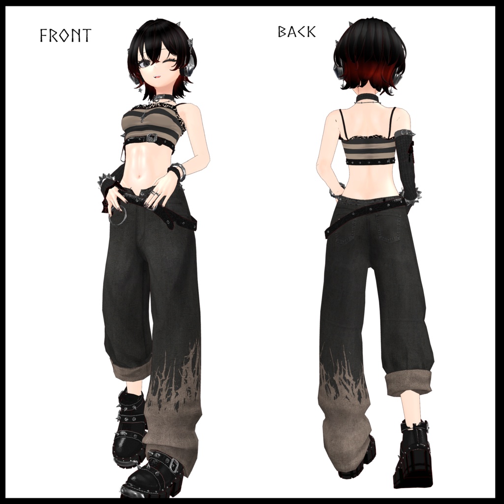 【VRChat】オリジナルモデル『Chino』