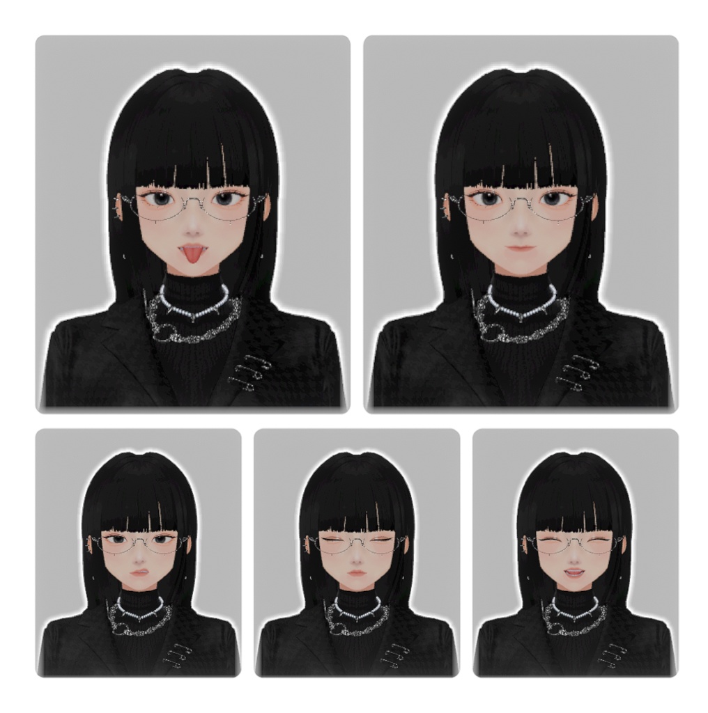 オリジナル3Dモデル【のえる】