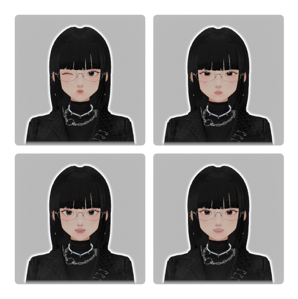 オリジナル3Dモデル【のえる】