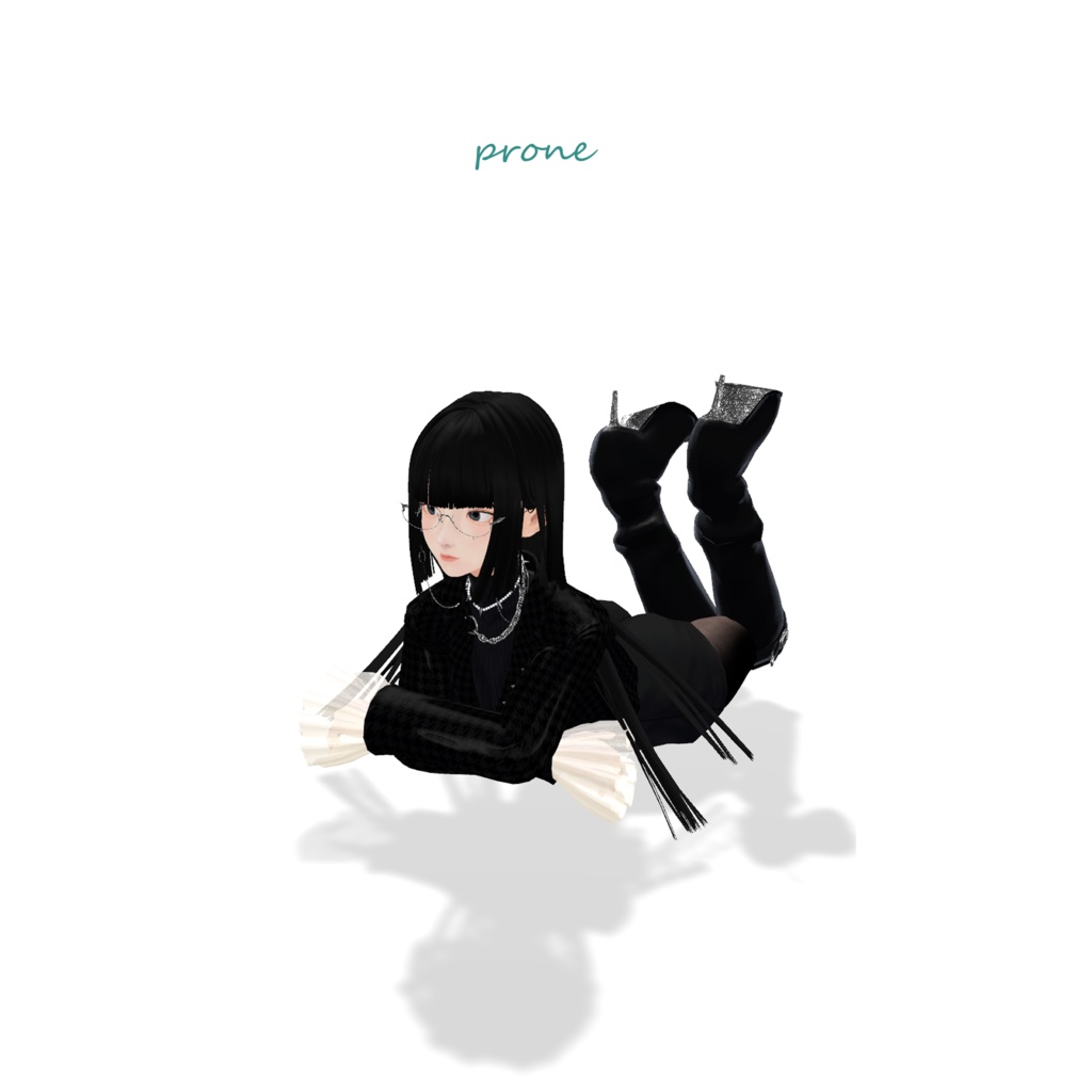 オリジナル3Dモデル【のえる】