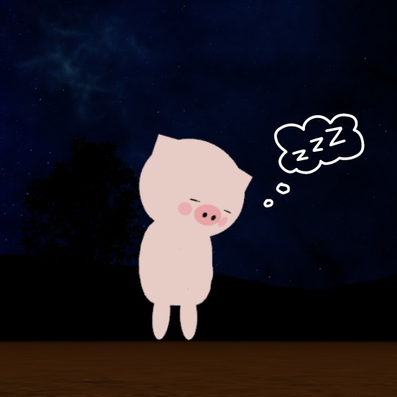 ぶた【VRMアバター】 無料