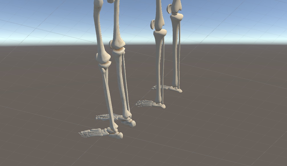 【VRCアバター】YuDuKiTi式スケルトン(男性骨格)