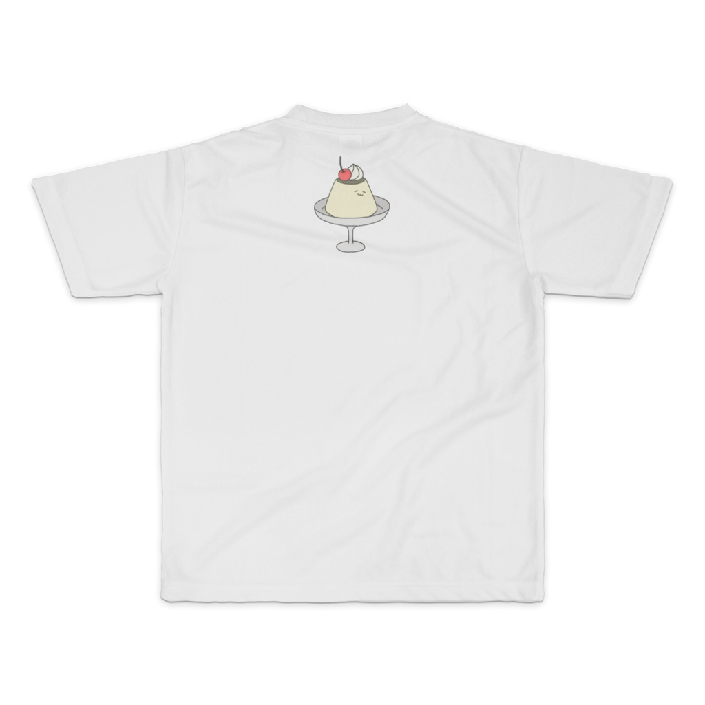 どでかプリントのゆるゆるプリンTシャツ(S〜XLサイズ)