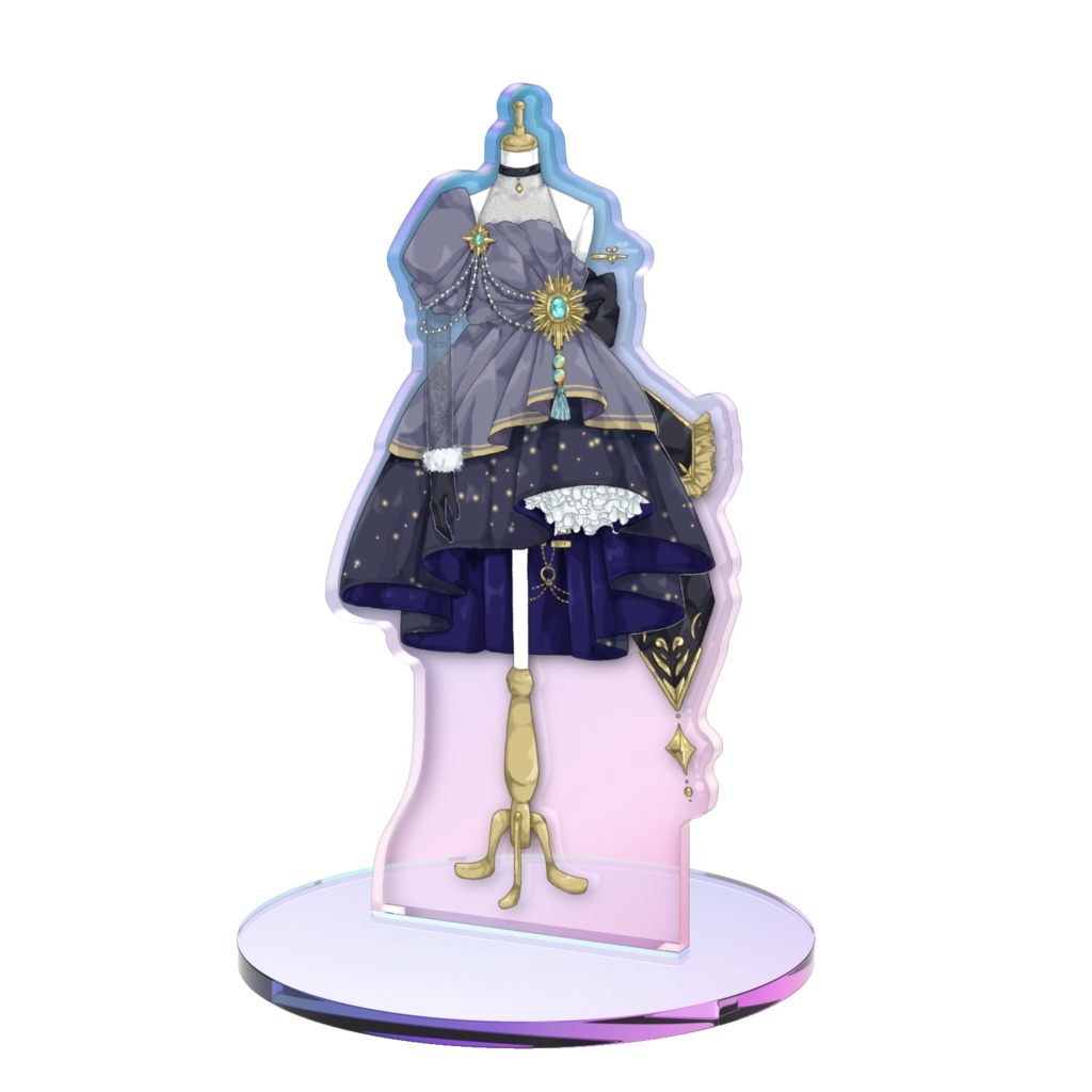 2026年 羊ノゆき誕生日記念グッズ お衣装アクリルフィギュア【特別版】