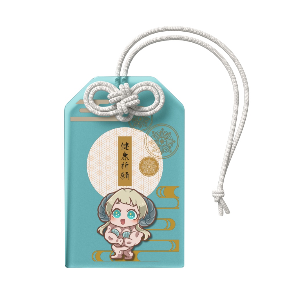 活動一周年記念アクリルお守り