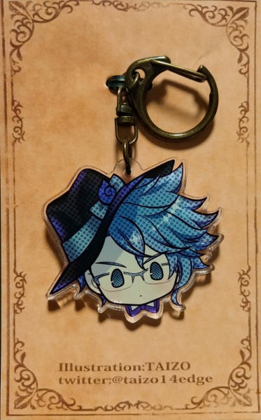 ツイステ アズール アクリルキーホルダー2種類