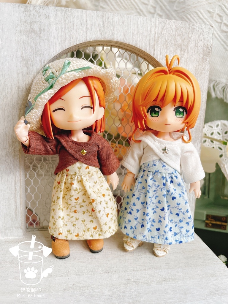 【オビツ11・1/12ドール服】クロスショートトップス①