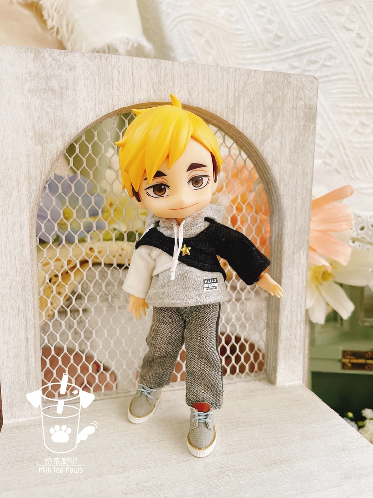 【オビツ11・1/12ドール服】クロスショートトップス①