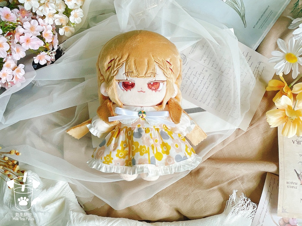 【20cmぬいぐるみ・ぬい服】Candy Jewels ワンピース  2色