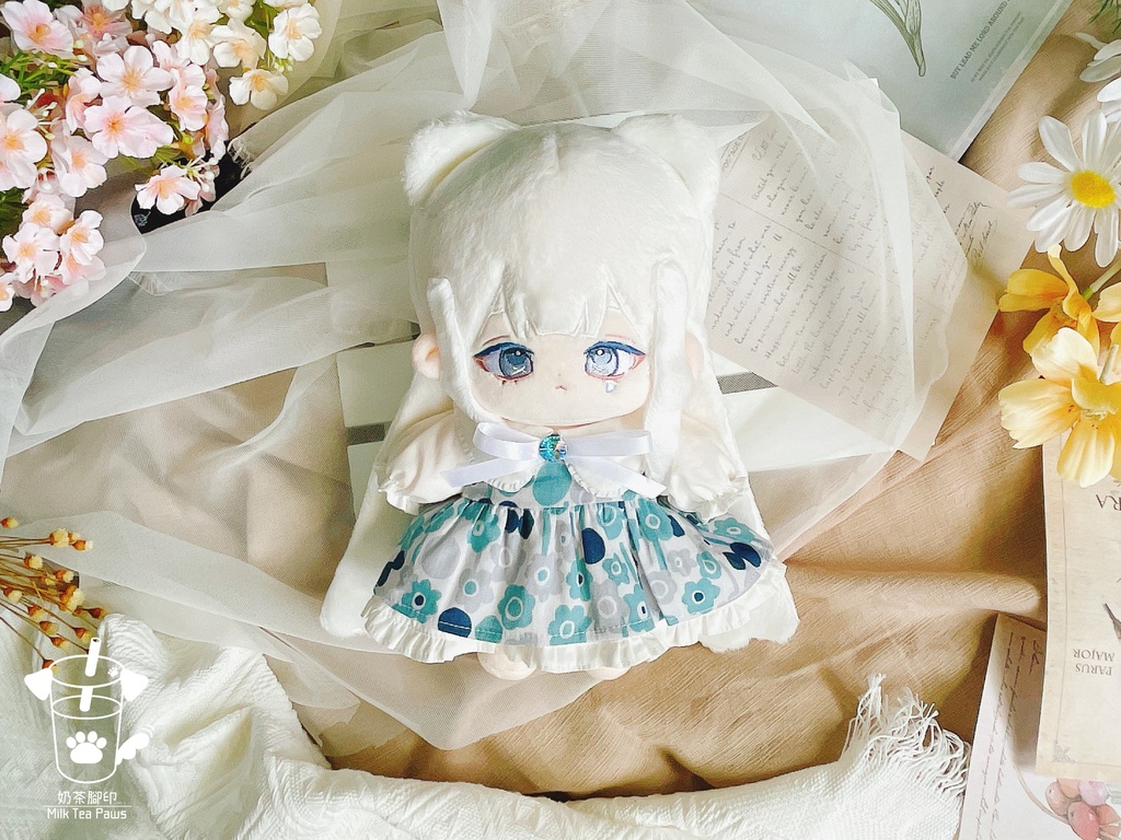 【20cmぬいぐるみ・ぬい服】Candy Jewels ワンピース  2色