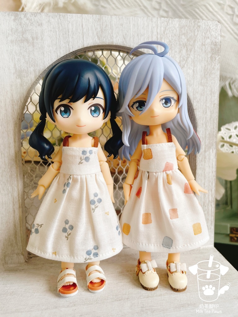 【オビツ11・1/12ドール服】Spring Days・キャミワンピース