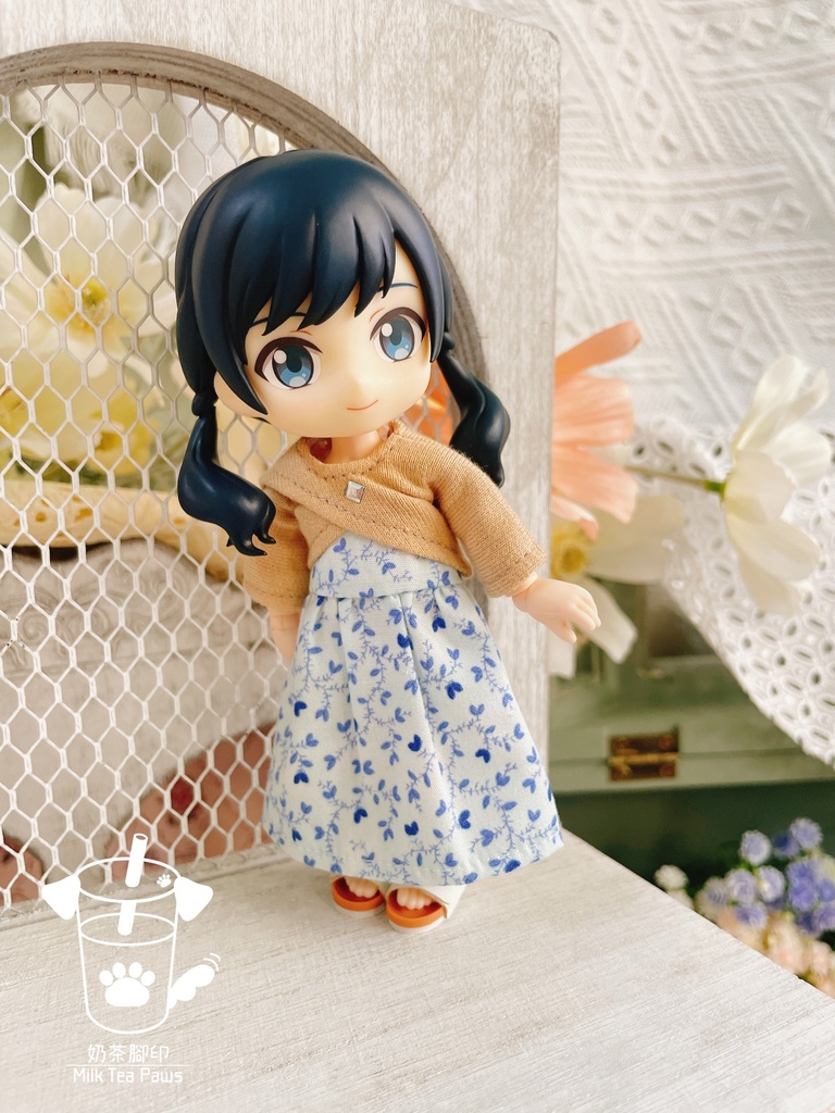 【オビツ11・1/12ドール服】Spring Days・キャミワンピース