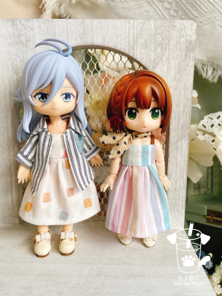 【オビツ11・1/12ドール服】Spring Days・キャミワンピース