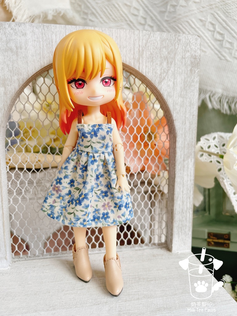 【オビツ11・1/12ドール服】Spring Days・キャミワンピース