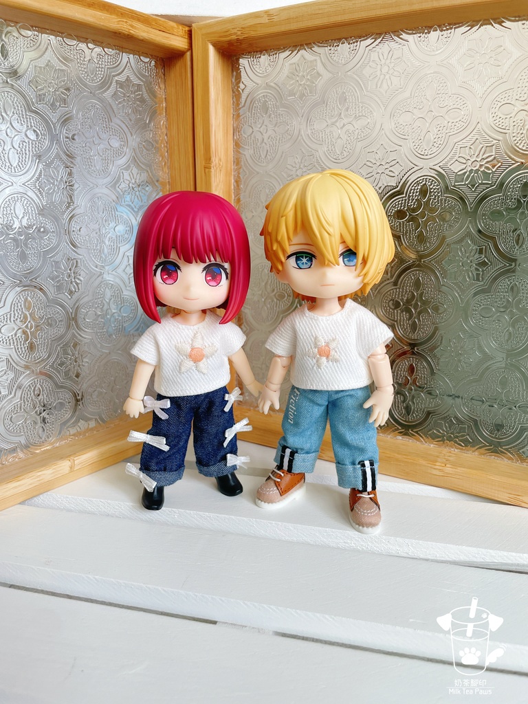 【オビツ11・1/12ドール服】Little Daisy Tシャツ