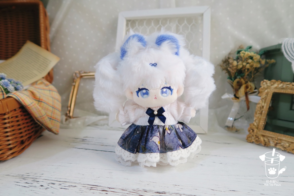 【10cmぬいぐるみ・ぬい服】夏色のパレット・ワンピース(全6柄)