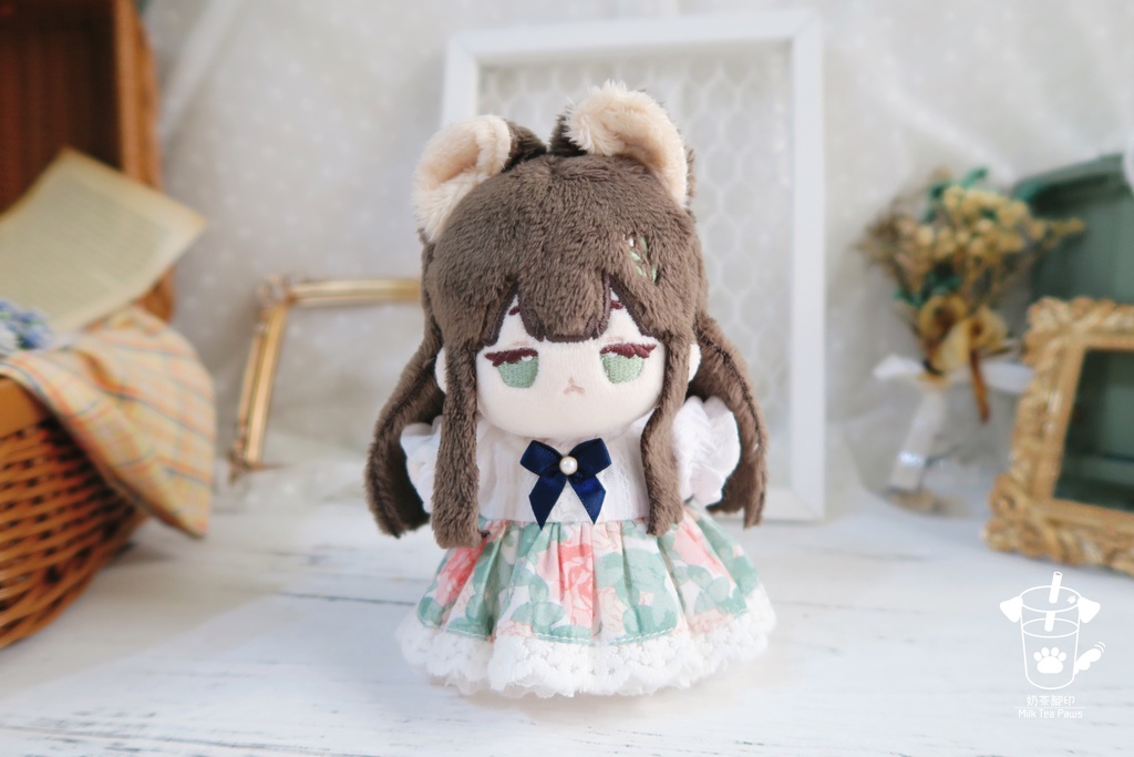 【10cmぬいぐるみ・ぬい服】夏色のパレット・ワンピース(全6柄)