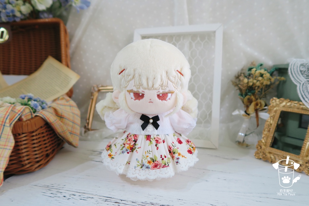 【15cmぬいぐるみ・ぬい服】夏色のパレット・ワンピース(全6柄)